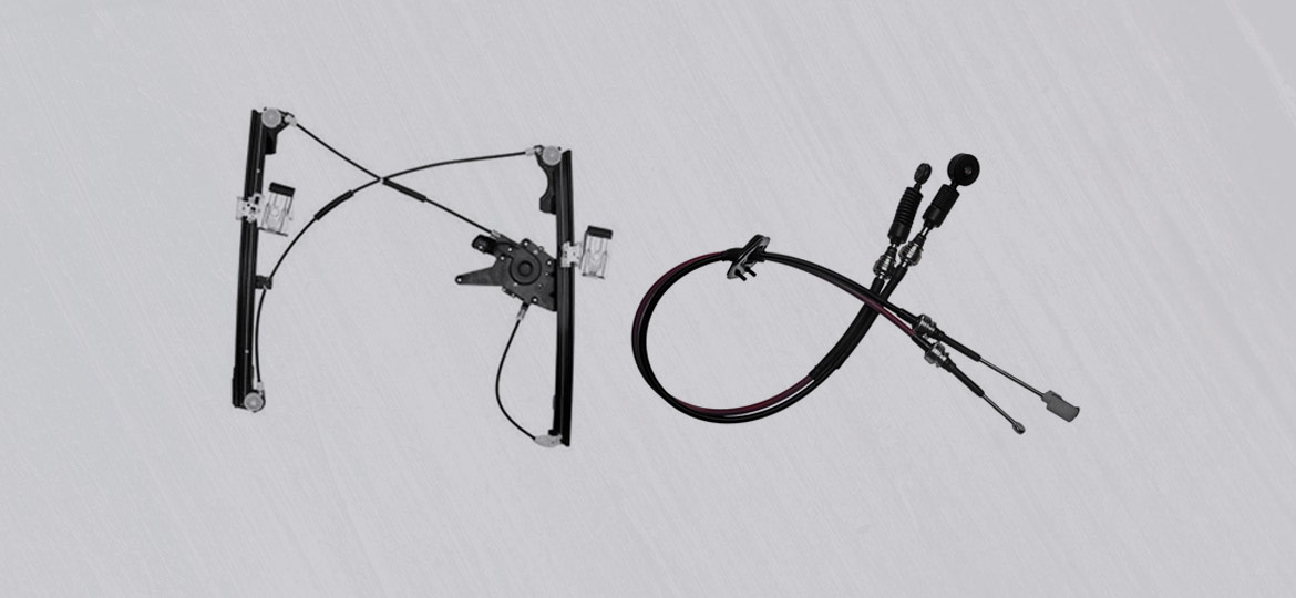 Cables glass lifters